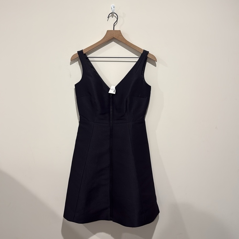 NEW • KATE SPADE • Women’s Zip up Dive Right Mini Dress Fit flare Black 4 - Picture 3 of 5